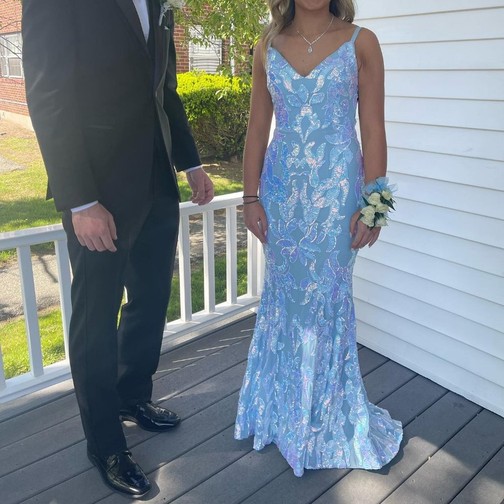 Elegant beaded Jovani Gown